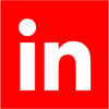 linkedin logo rood hubspot